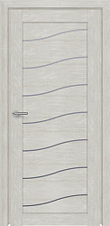 картинка Дверь Deform D2, Экошпон, Дуб шале Снежный магазин Dveris являющийся официальным дистрибьютором в России 