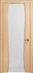 Ульяновские двери, Портелло 2, беленый дуб, белый триплекс