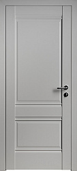 картинка Межкомнатная дверь 241 ПГ Светло серый магазин Dveris являющийся официальным дистрибьютором в России 
