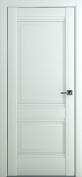 картинка Межкомнатная дверь Венеция В4 ДГ, Экошпон, матовый белый магазин Dveris являющийся официальным дистрибьютором в России 