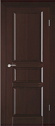 картинка Межкомнатная дверь Джулия -2 ДГ, массив сосны, красное дерево магазин Dveris являющийся официальным дистрибьютором в России 