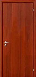 картинка Дверь гладкая РФ без четверти, ламинированная, гладкая, орех итальянский магазин Dveris являющийся официальным дистрибьютором в России 