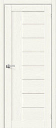 Дверь межкомнатная, эко шпон модель-29, White Wood