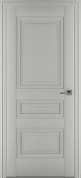 картинка Межкомнатная дверь Ампир В3 ДГ, Экошпон, матовый серый магазин Dveris являющийся официальным дистрибьютором в России 