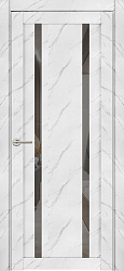 Новосибирские двери UniLine Loft ПДЗ 30006/1, мрамор монте белый