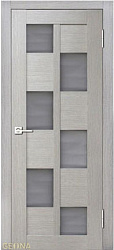 картинка Дверь Геона L-12, Ясень дымчатый 785 магазин Dveris являющийся официальным дистрибьютором в России 