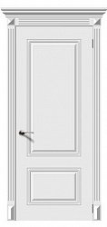 картинка Дверь межкомнатная классическая, Ноктюрн ПГ, Эмаль белая магазин Dveris являющийся официальным дистрибьютором в России 
