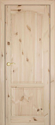 Межкомнатная дверь ЭКО ДГ, массив сосны, под окраску