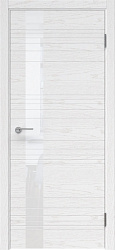 картинка Межкомнатная дверь Dorsum 2.1 HF шпонированная, ясень белый магазин Dveris являющийся официальным дистрибьютором в России 