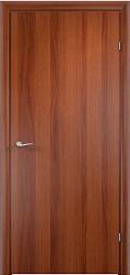 картинка Дверь Гладкая, ДПГ с четвертью, итальянский орех магазин Dveris являющийся официальным дистрибьютором в России 