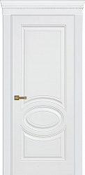 картинка Дверь Марго ДГ, Белая эмаль магазин Dveris являющийся официальным дистрибьютором в России 
