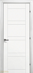 картинка Дверь Геона Modern Avanti -3 ПГ с притвором, Эмаль белая магазин Dveris являющийся официальным дистрибьютором в России 