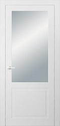 Дверь межкомнатная, Классика-2 ДО, Белая эмаль