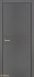 картинка Дверь Геона Modern Avanti -11 ПГ, ПВХ-шпон, Софт графит магазин Dveris являющийся официальным дистрибьютором в России 