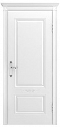 картинка Ульяновские двери, Аккорд В1 ДГ, белая эмаль магазин Dveris являющийся официальным дистрибьютором в России 